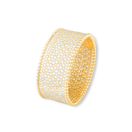 Perlée镶钻手镯，中号款式