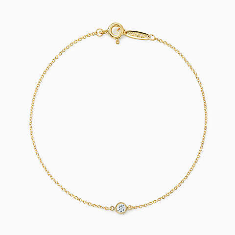 Elsa Peretti™ Diamonds by the Yard™ 18K 金手链