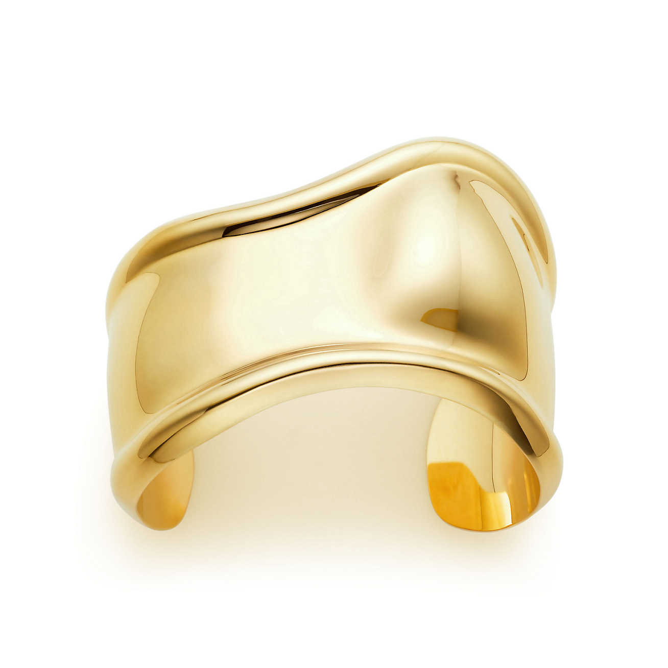 Elsa Peretti™Bone 18K金中号开口手镯
