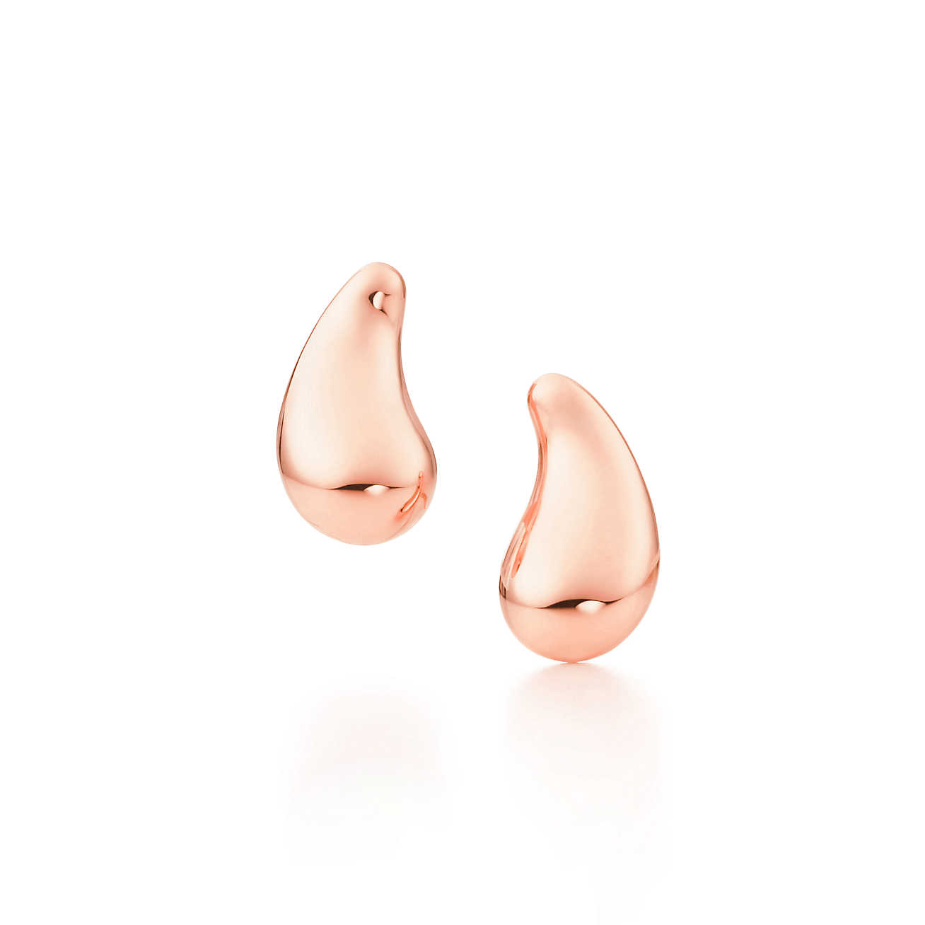 Elsa Peretti™ 18K 玫瑰金 Teardrop 耳环