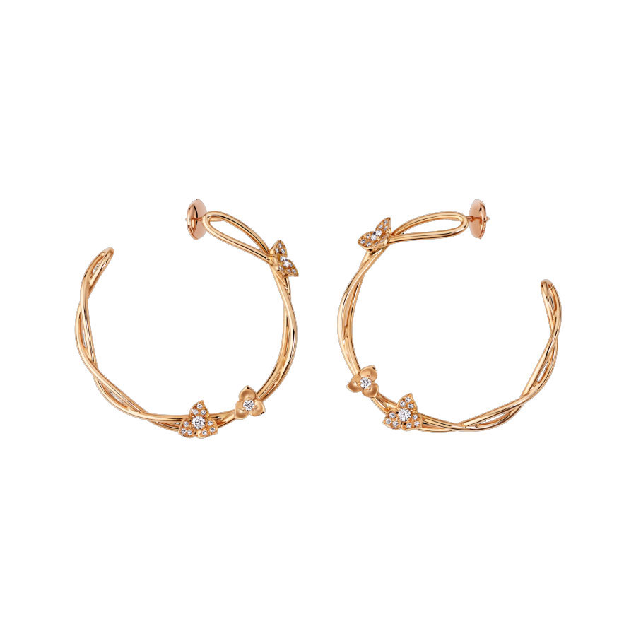 Piaget Rose耳环