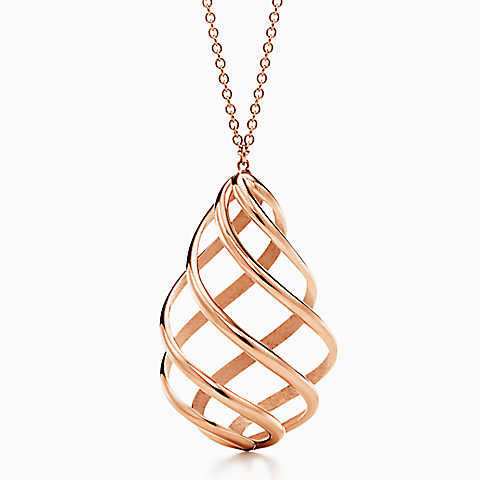 Paloma's Venezia Luce 18K 玫瑰金大号吊坠