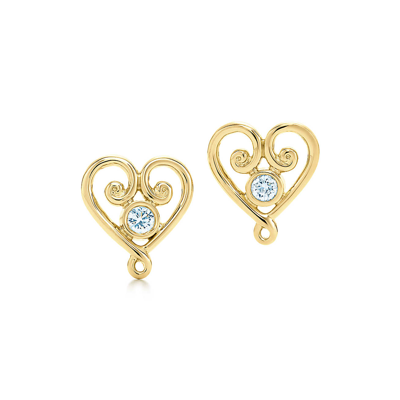 Paloma Picasso® Love 小号18K玫瑰金钻戒