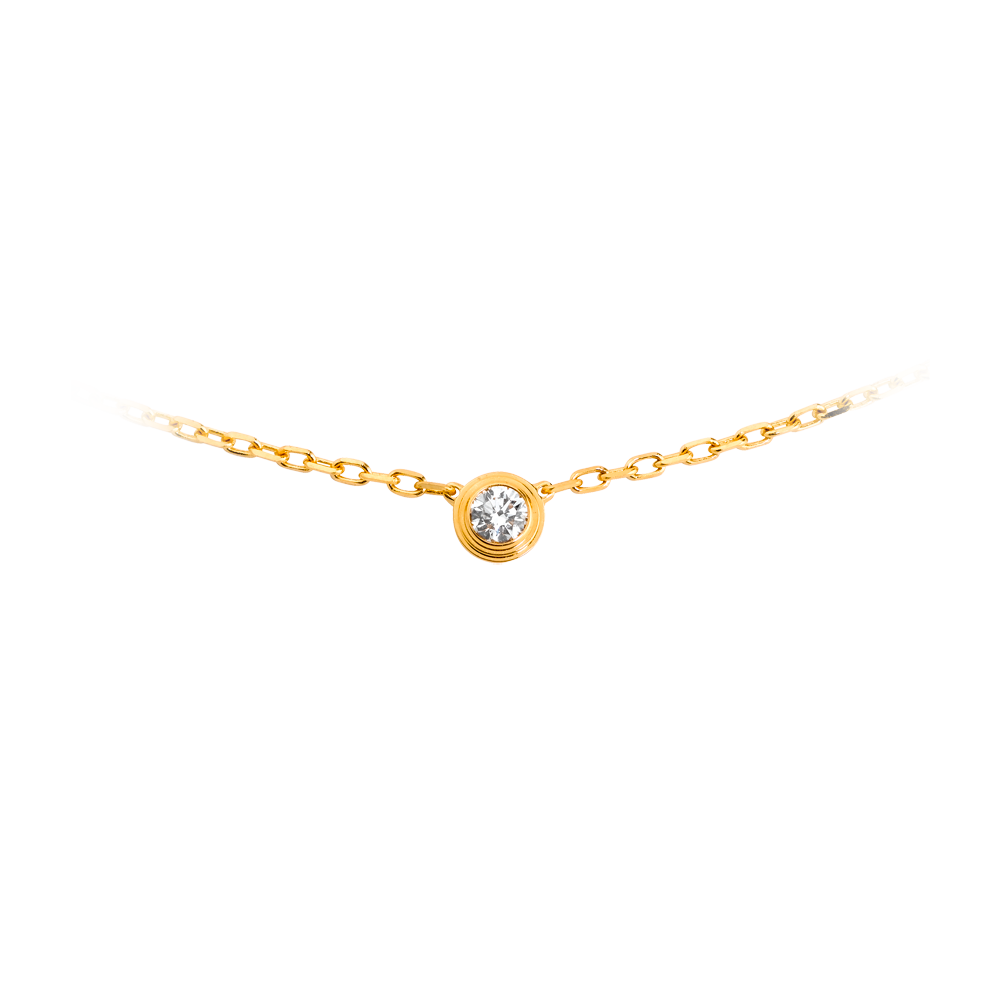 DIAMANTS LÉGERS DE CARTIER项链，小号款