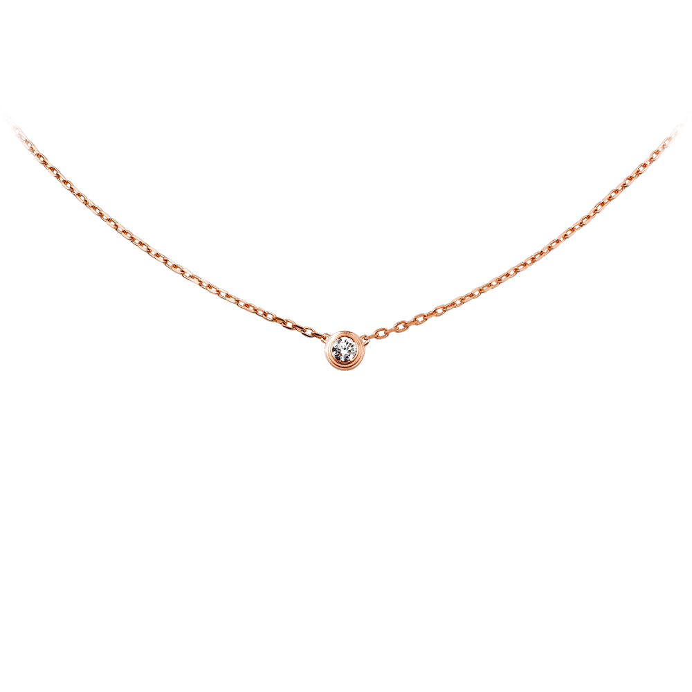 DIAMANTS LÉGERS DE CARTIER项链，大号款