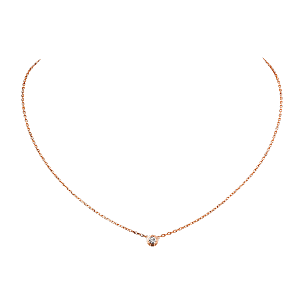 DIAMANTS LÉGERS DE CARTIER项链，大号款