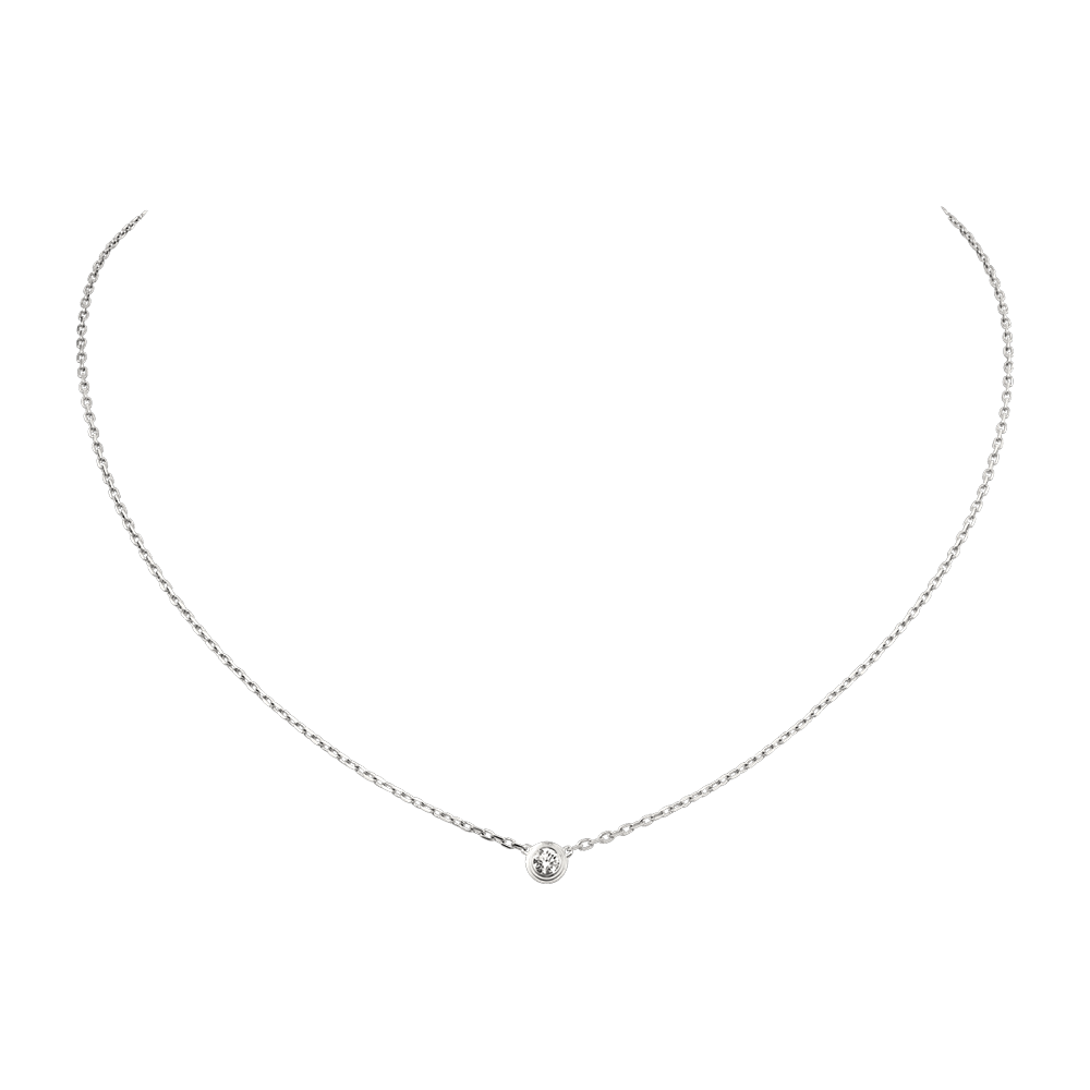 DIAMANTS LÉGERS DE CARTIER项链，大号款