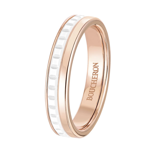 QUATRE WHITE EDITION系列结婚戒指