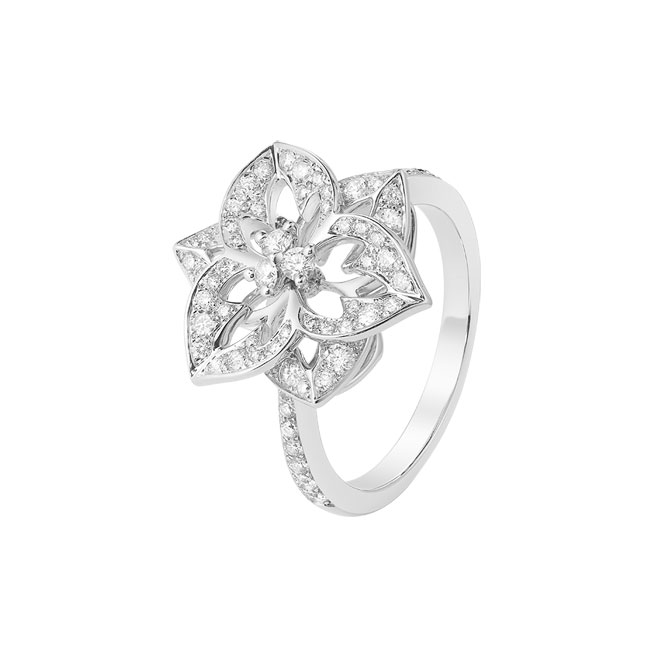 PENSÉE DE DIAMANTS戒指，小型款
