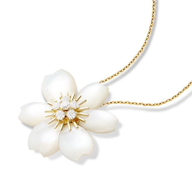 Rose de Noël吊坠胸针，小号款式