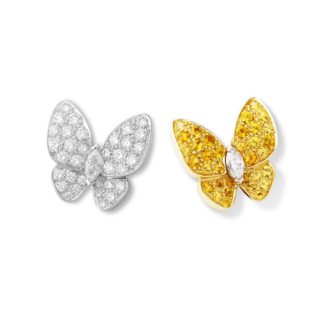 Two Butterfly耳环