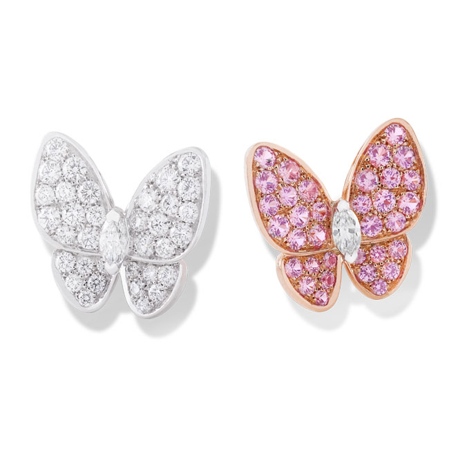 Two Butterfly耳环