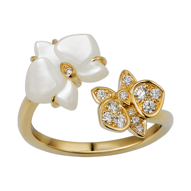 CARESSE D’ORCHIDÉES PAR CARTIER戒指
