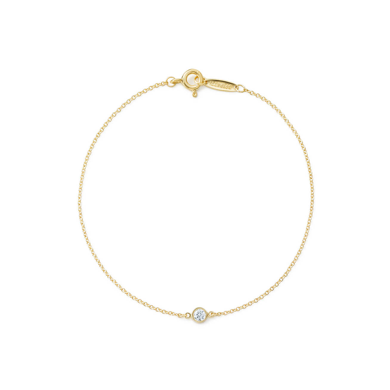 Elsa Peretti™ Diamonds by the Yard™ 18K 金手链