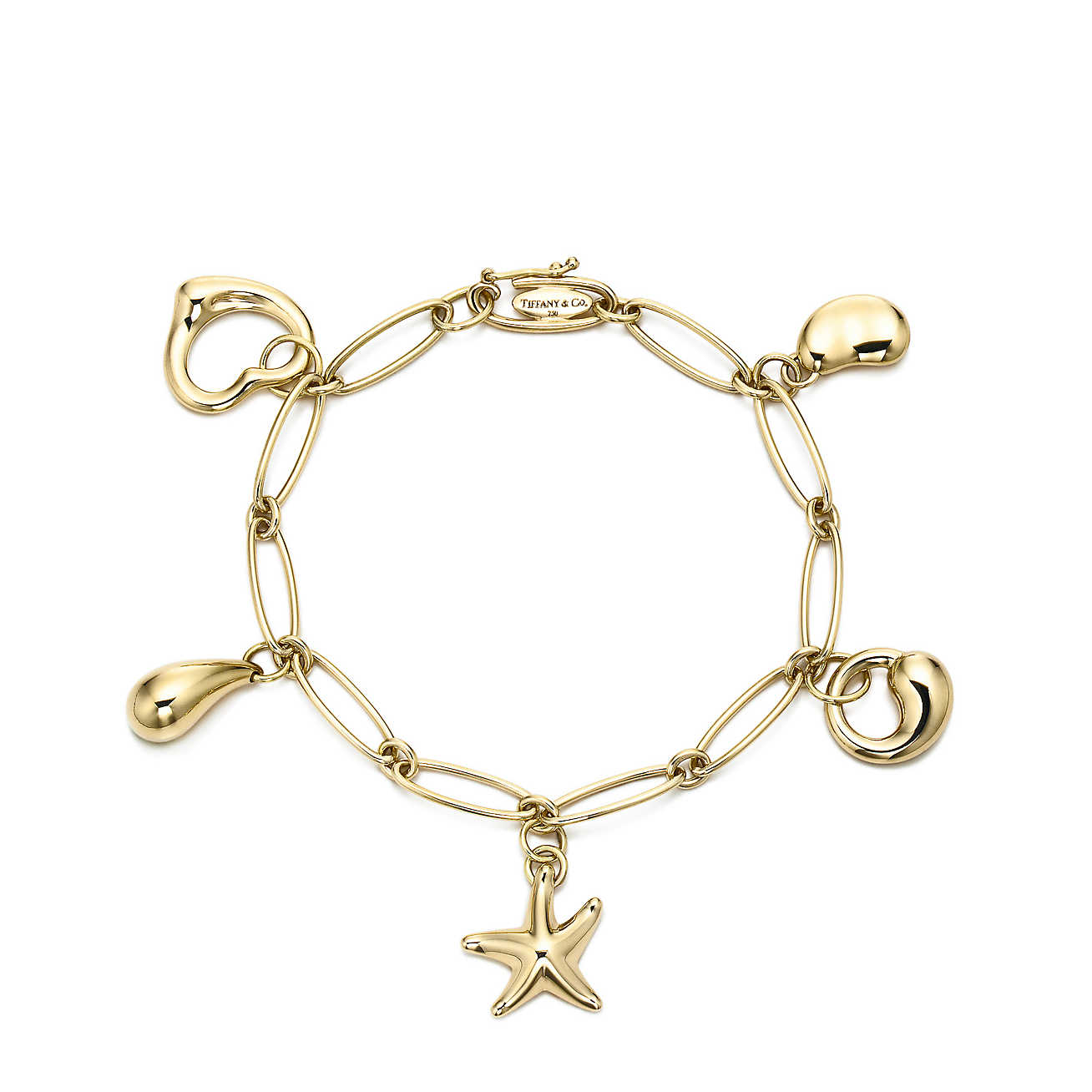 Elsa Peretti™ 18K金吊饰手链