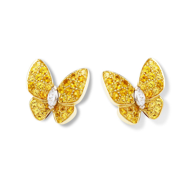 Two Butterfly耳环
