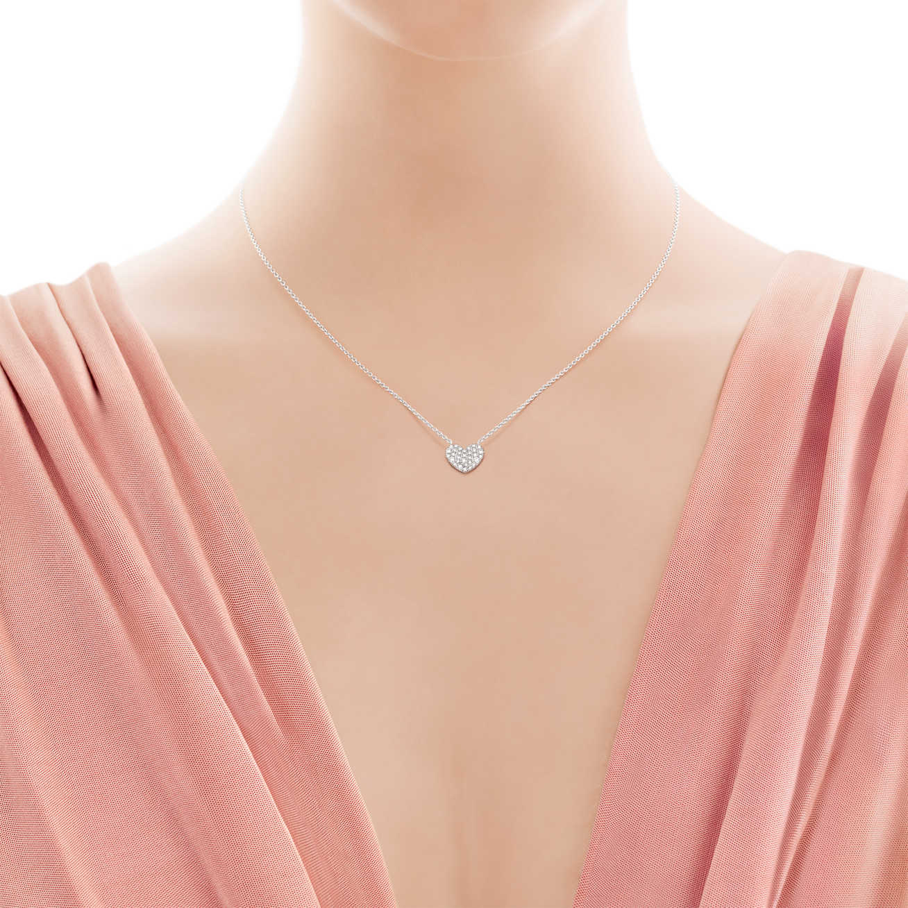 TIFFANY METRO 心形吊坠