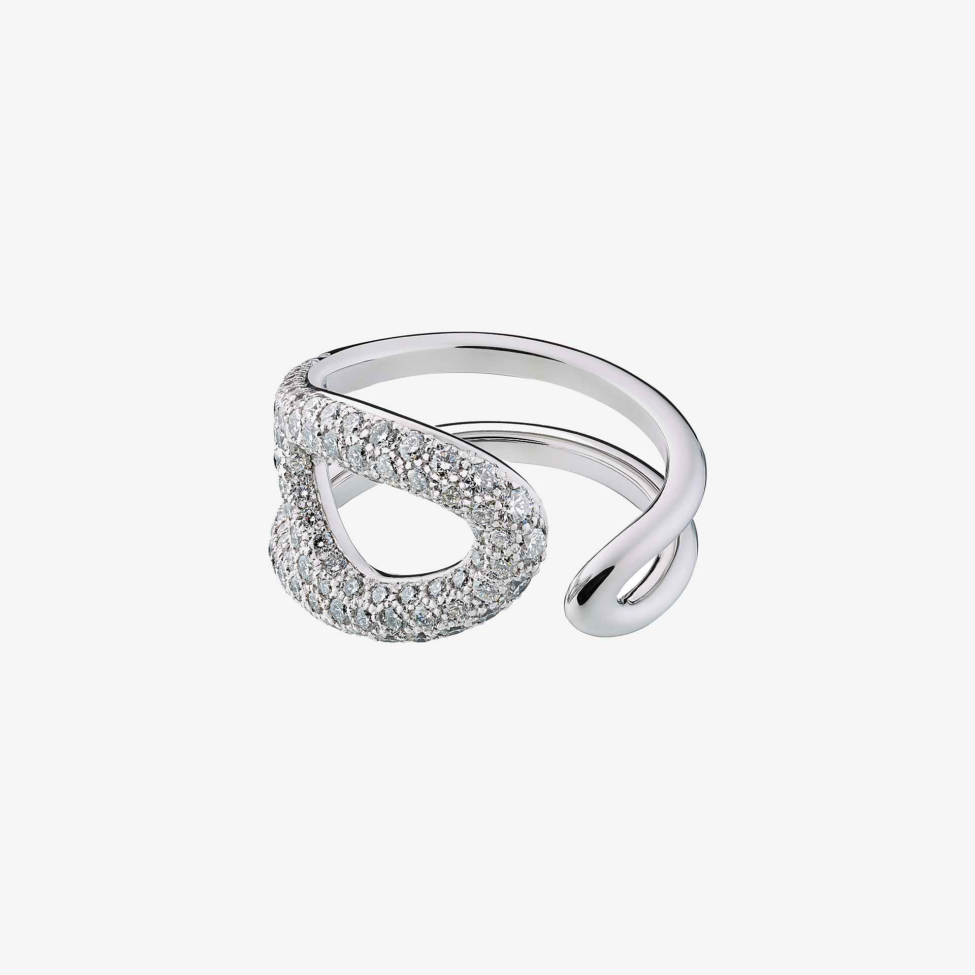 Chaine d'Ancre Punk ring, medium model