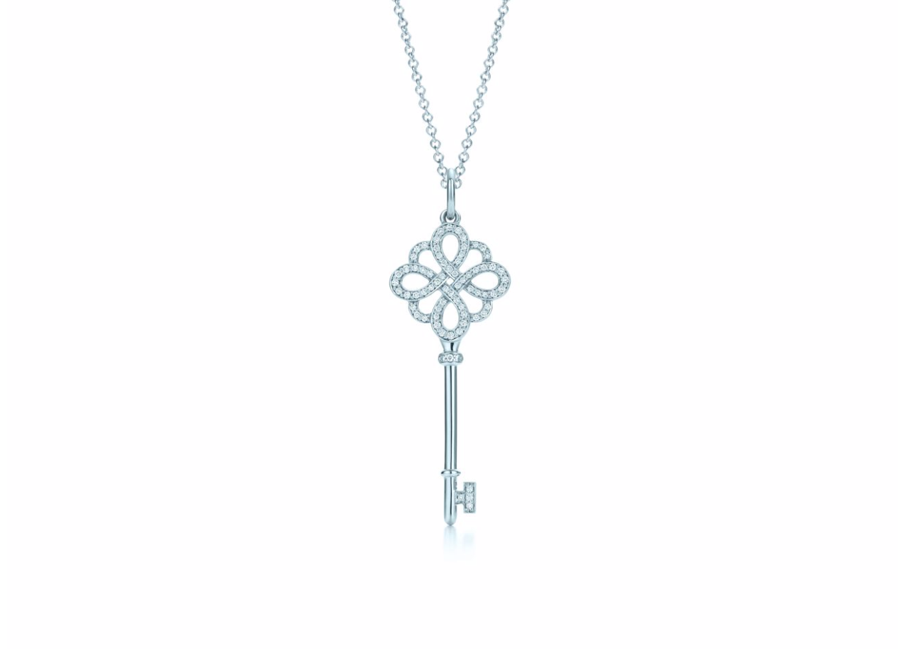 Tiffany Keys 中国结钥匙造型吊坠